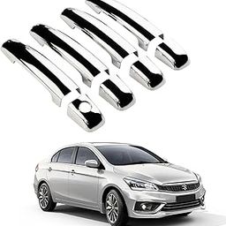 KlaasAuto Car Chrome Door Cover Handle Maruti Ciaz (Without Sensor Cut) | 2014- Till Present | Maruti Suzuki | Complete Set of 4 Front & Rear | 2016 | 2018 | 2019 | 2022 | 2023 | KlaasAuto Accessories-79