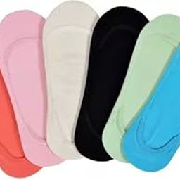 Cotton No Show Socks for Women & Girls Unisex Loafer Socks for Daily Use & Sports Under Belly Socks-image-49
