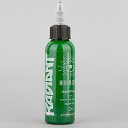 Professional Tattoo Ink & Supplies for Outlining, Shading, & Blending - Tattoo Ink - Permanent Ink Tattoo (Radiant Ink 1/2OZ Medium Green)-picture-50