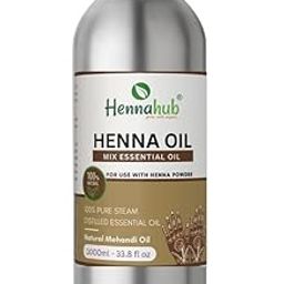 Pure Henna Oil 1000ml Pack | Bridal mix oil | Heena Oil For Making Mehandi cones-image-27