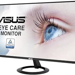 ASUS 27” 1080P Monitor (VZ27EHE) - Full HD, IPS, 75Hz, 1ms, Adaptive-Sync/FreeSync, Low Blue Light, Flicker Free, Ultra-Slim, VESA Mountable, Frameless, HDMI, VGA-22