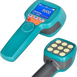 AOPUTTRIVER US-AP-DT100B Stroboscope, LED, 5W, 2 Light Sources, Modern, Polished, Turquoise, Handheld-25