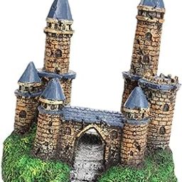 LOOM TREE® Fish Tank Decoration Home Decoration Hideout Creative Aquarium Castle Statue | Multi-Purpose Craft Supplies | Crafting Pieces | Resin Craft Molds & Supplies-image-60