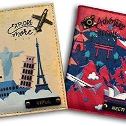 Explore More Unisex Lightweight Snap Closure Passport Covers-40