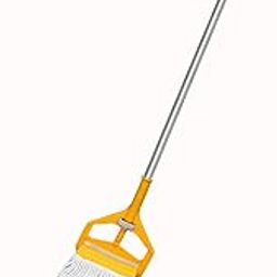 Screw-N-fit refillable Cotton Mop to cover large cleaning area at home , office with long and sturdy handle (YI-237), Cotton Cloth-image-67