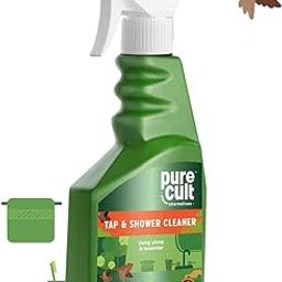 PureCult Tap & Shower Cleaner | Removes hard water stains & limescale | Ideal for chrome, steel & glass taps and showers | Kids and Pets Safe | Ylang-Ylang And Lavender Essential Oil | 500ml-image-57
