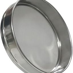 Brunchy Stainless Steel Aata Channi for Kitchen - Chalni for Kitchen Flour Sieve and Strainer - Durable Sieve for Flour and Spices, Premium Food Strainers Aata Chalni (1, Silver)-image-51