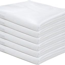 Cotton Handkerchief for Men – Soft, Breathable, and Stylish, 6 Pc Pack-image-1