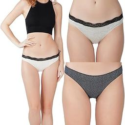Women?s Premium Cotton Panties | Antimicrobial & Breathable | Everyday Comfort with Amazing Fit | Soft Fabric Innerwear for All-Day Freshness & Hygiene | Bikini | Pack of 3 |-image-63