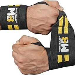 MuscleBlaze Wrist Support for Men & Women (Black, Free size) | With Reinforced Finger Loop | Wrist Support for Pain Relief-10