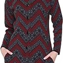 Acro Wool Woolen Long Winter Sweater Round Neck Full Sleeve Wool Long Coat Winter for Women Girls-image-97