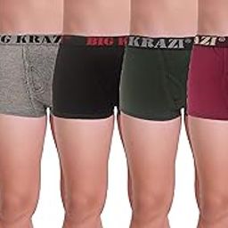 Men's Cotton Trunk | Multicolor | Gent's Underwear | Boy's Innerwear | Pack of 1 | Regular Fit-8