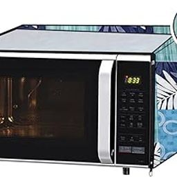 KingMatters Microwave Oven Cover for LG 28 Litre Convection Microwave Oven MC2886BRUM KM29-image-45