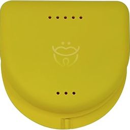 Dentosmile Dental Orthodontic Retainer/Aligner Case/Box/Mouth Guard and Denture Storage in Yellow Colour (1)-13
