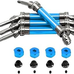 Rc Front & Rear Drive Shaft 117-140Mm for 1:10 Scale Rc Rock Car Modified Light Blue-68
