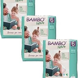 Bambo Nature Premium Baby Tape Diapers for Baby XXL Size (16+ Kgs) - Super Absorbent, Breathable, Extra Soft, Dermatologically Tested, Hypoallergenic Infant Nappies With Wetness Indicator, 60 Count-picture-5