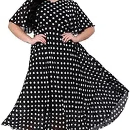 hello design Women Plus Size Fit and Flare V-Neck Floral Printed Maxi Dresses-picture-28