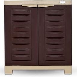 Supreme Furniture Fusion SR 01(Shoe Rack) Home, Kids(Small Size, Globus Brown Dark Beige(Assembly:-Do It Yourself)-17