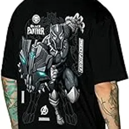 bewakoof Men's Cotton Oversized Fit T-Shirt-picture-25