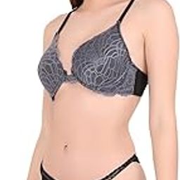 Women's Premium Super Soft Push Up Bra Set - Super Soft, Stretchy & Breathable - 100% Try on Guarantee- Made in India SLW01DGT-picture-6