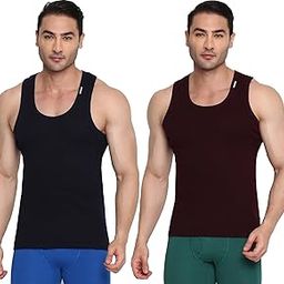 Men's Striped Regular Fit Vest (Colors-204-Derby-N(1)-Wn(1)-100_Navy_Wine-picture-17