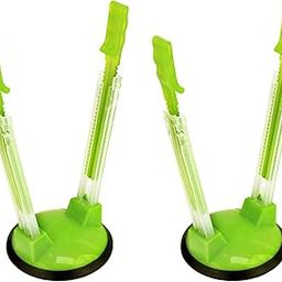 Original Jokari Adjustable Baggy Rack Stand 2 Pack. Prop Plastic Ziploc Freezer Storage Bags Open Hands-Free to Pour Leftovers, Snacks and Meal Prep Ingredients With No Food Spills or Kitchen Mess-image-11