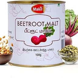 MAKIL Beetroot Malt 100g | Boosts Blood Circulation | Packed with antioxidants that fight free radicals and give your skin a natural glow | Hygienically Processed & Packed-image-49