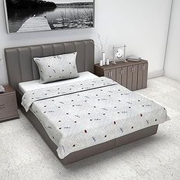 Divine Casa Jungle Print Kids Single Bed Bedspread – 60x87 Inches with 1 Pillow Cover – Baby It’s a Wild World Theme-image-50