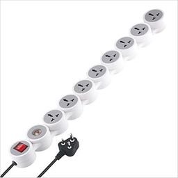 MX Surge Protector & Spike Guard with 4 Universal Socket Master Switch Power Indicator Built-in Fuse with Circuit Breaker (8 Socket/Spike Protector/Circuit Breaker/20Amp, 1.5 MTR)-image-38