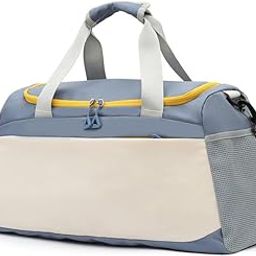 CAVALO – Be Unique Travelling Bags for Luggage Muti- Pocket Sports Duffle Bags for Men and Women with Wet Pocket & Shoe Compartment Weekender Overnight Gym Bags for Women (Blue)-image-11