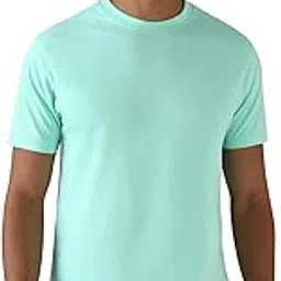 peter england Men's Cotton Regular Fit Crew Round Neck Tshirt-picture-7