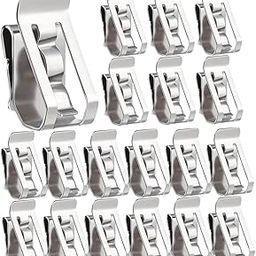 BESPORTBLE 50pcs Stainless Steel Photovoltaic Wire Clamps Durable Cable Clips for Solar Panel Installation Easy to Install with High Corrosion Resistance Smooth Edges to Protect Insulation-image-44