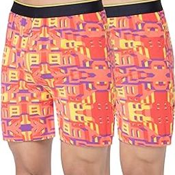 Printed Micro Modal Boxers Shorts for Men – Ultra Soft & Breathable, 3 Times Softer Than Cotton, Anti-Bacterial, Stretchable for Ultimate Comfort, Combo Pack of 2 (A Shark Tank Product)-image-57