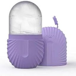 Ice Roller for Face,Ladies Facial Massager Jade Roller & Gua Sha Tool Natural Himalayan Stone for face, 3D Manual Roller Face Body Massager for Men and Women|Design - 442 Facial Rollers-image-63