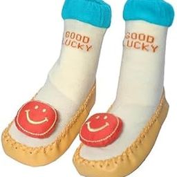 Tricky Shopper™ Non Slip Baby Floor Socks Smile Design Pattern Baby Boys' Shoes Socks Baby Girls Socks Anti Slip Socks for Toddlers-image-93