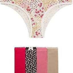 Women's Cotton Blend Modern Boy Short Panties (Pack of 5)-picture-51
