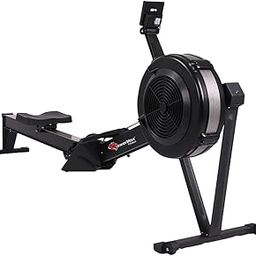 PowerMax Fitness RAC-2500 Foldable Rowing Machine for Full Body Workout at Home Gym [10 Levels Air Resistance, LCD Display, Max User Weight 160kgs] Rower for Cardio & Strength Training Equipment-12