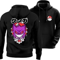 50+ Unisex Anime Hoodie for Men & Women 100% Cotton Naruto, Jujutsu Kaisen, Goku, Gojo, Bleach Anime Printed Hoodies-image-85