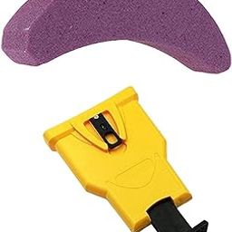 UJEAVETTE Chainsaw Teeth Sharpener Woodworkings Lawn Outdoor Universal with Whetstones Kraft Box-picture-17