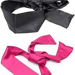ENTERPRISE Adjustable Satin Blindfold/Eye Cover/Sleep Mask/Satin Eye Covers for Couple,Travel, Nap, Meditation-image-41