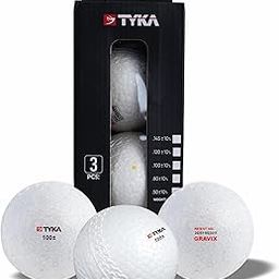 TYKA Heavy Gravix Moisture Resistant Cricket Ball 100+ GMS - Eco-Friendly Training Ball | All Weather Durable Performance | True Bounce, Engineered Power (All Levels) Pack of 3-image-27