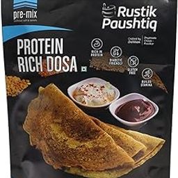 RUSTIK PAUSHTIQ Protein Rich Dosa 500gm (Single Pack) | Ready to Cook Food | Natural Ingredient | No-Added Colors and Preservatives-image-71