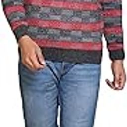 Men's Acrylic Woolen Sweater Regular Fit Sweater Winter Wear Round Neck Full Sleeve Solid Sweater for Men's | Suitable Size is Medium and Large | Multicolor | GL/Men Sweater/42-image-95