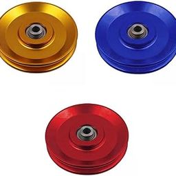 BNF®3 Pcs Bearing Pulley Wheel Cable Gym Fitness Equipment Part Universal 110mm|Sporting Goods | Fitness Running & Yoga | Strength Training | Home Gym Attachments-image-36
