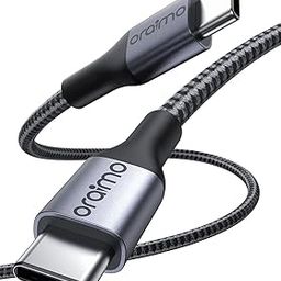 Oraimo 100W Built to Last Cable| 5A Ultra Fast Charging Experience | 10ft/3M Tangle-Free Type C to Type C Cable | MacBook, iPhone 16, iPad Pro/Air, Galaxy S24 Ultra & Realme Compatible-17