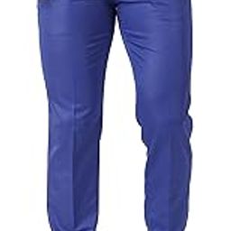 Men's Slub Effect Solid Trouser | Classic Slim Fit Formal Trousers for Men | Slim Fit Trousers for Men-image-71