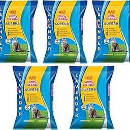 Superb Clumping Bentonite Cat Litter Sand for cat (Lavender, 25 Kg)-picture-13
