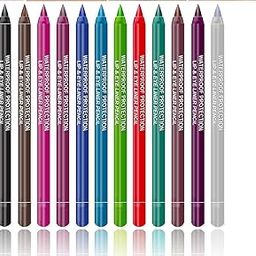 Waterproof High Pigmented Colorful kajal and liner Makeup Eyeliner-51