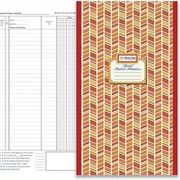 Trison Special Student Attendance/Class Attendance Register | 10"x15" | 2 Index + 24 attendance Pages | 100 GSM Optic White Paper | Hardbound | 31 Days Format | Quire 1 | Pack of 1-21
