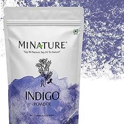 Mi Nature Indigo Leaf Powder 227g (8oz) |Pure Herbal Tint for Dark Hair Color | Natural Tinctoria Powder (Indigofera Tinctoria)-image-7